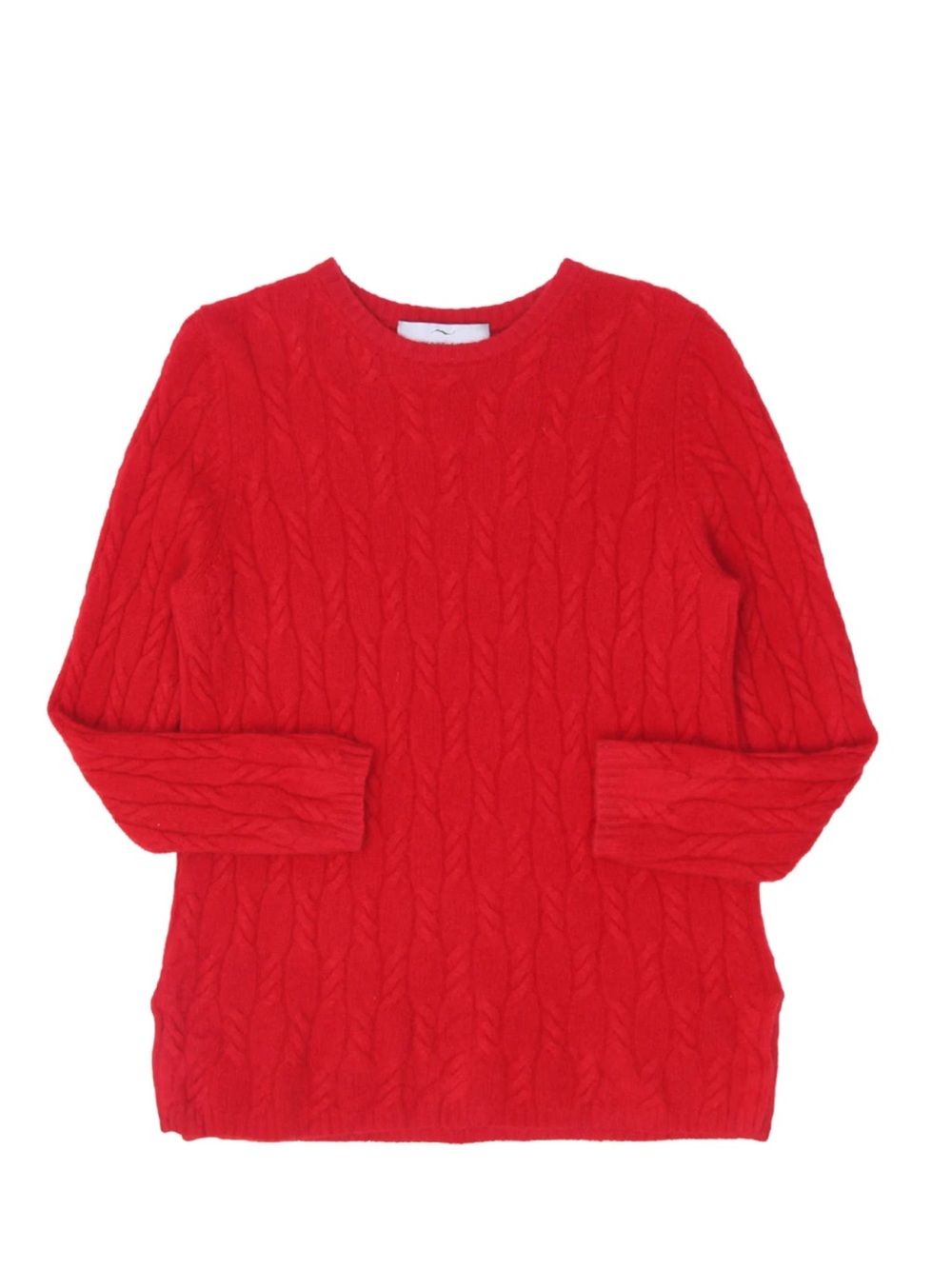 NWT PRECIOUS FIBERS 100% CASHMERE SWEATER RED SIZE 1X